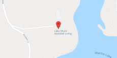 Lake Shore Assisted Living in google map