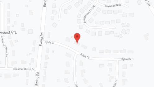 Map of the neighborhood around Hope Assisted Living Home