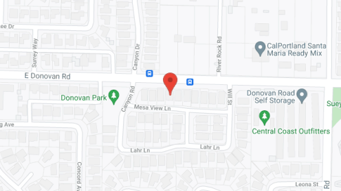 Map of the neighborhood around Mesa View Cottage