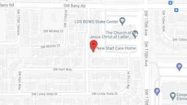 New Start Care Home in google map