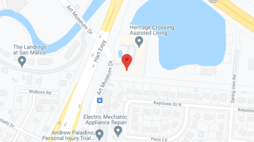 Heritage Crossings in google map