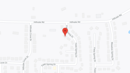 Map of the neighborhood around Candler Ridge II