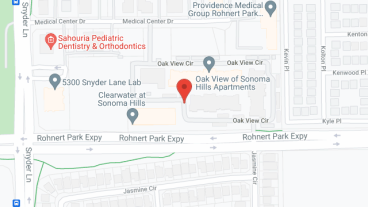 Oak View Senior Apartments in google map