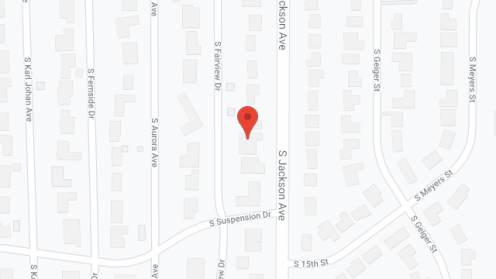 Map of the neighborhood around King Narrows View AFH