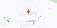 Woodlands Senior Living of Waterville in google map