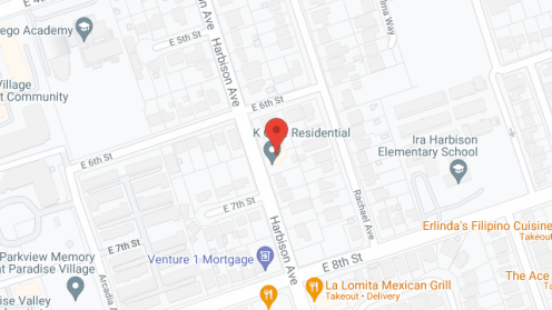Map of the neighborhood around K Care Residential
