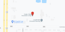 Cedar View Assisted Living in google map