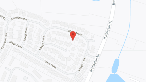 Map of the neighborhood around Eva's House of Love PCH