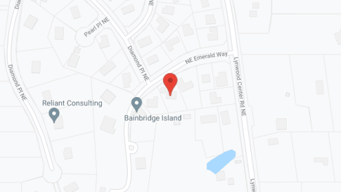 Map of the neighborhood around Island Bay AFH Home
