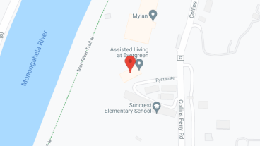 Evergreen of Morgantown in google map