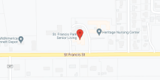 The Cottages at St. Francis Park in google map