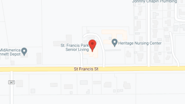 The Cottages at St. Francis Park in google map