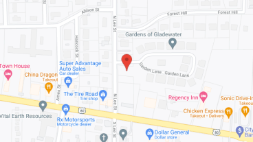 The Gardens of Gladewater in google map