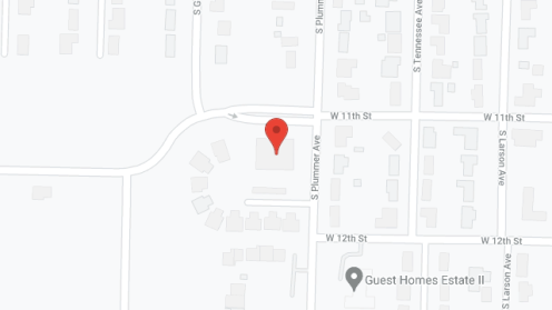 Map of the neighborhood around Chanute Plaza LLC