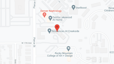 Residences at Creekside in google map