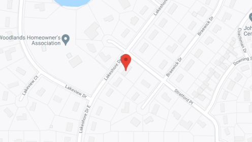 Map of the neighborhood around Aspen Prairie Homes
