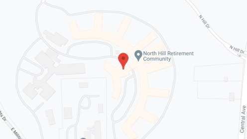 Map of the neighborhood around North Hill