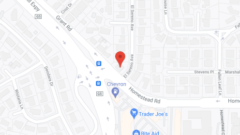 Map of the neighborhood around El Sereno Home