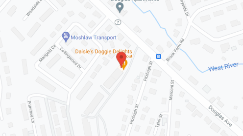 Map of the neighborhood around Douglas Terrace