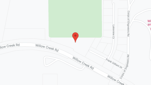 Map of the neighborhood around Willow Creek Terrace