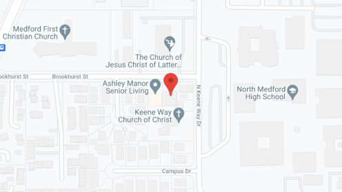 Map of the neighborhood around A Touch Of Grace