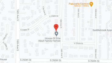Frances Adult Family Home in google map