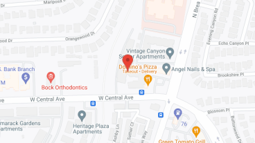 Brea Woods in google map