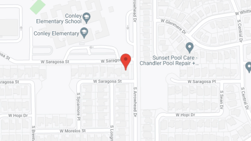 Map of the neighborhood around Desert Harmony Assisted Living