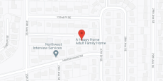 Bothell Care AFH in google map