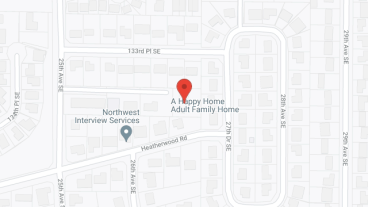 Bothell Care AFH in google map
