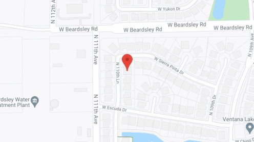 Map of the neighborhood around Ventana Cares Assisted Living