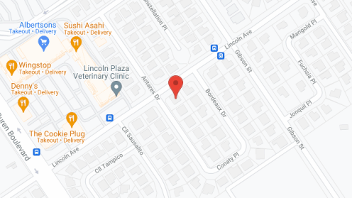 Map of the neighborhood around Woodville Manor II