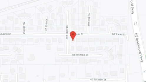 Map of the neighborhood around Camella Care AFH
