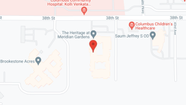 Meridian Gardens Assisted Living in google map