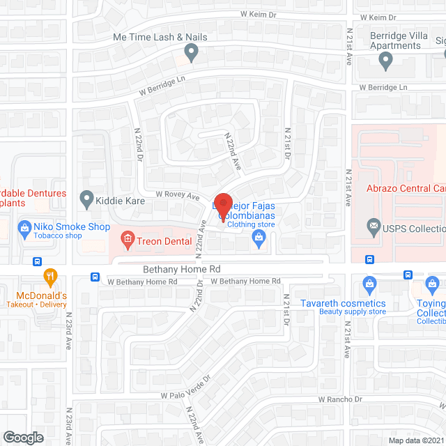 Bethany Home Adult Health Care II in google map