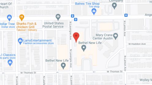Map of the neighborhood around Beth Anne Supportive Living