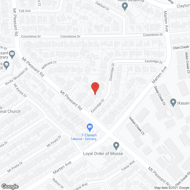 Lourdes RCFE in google map