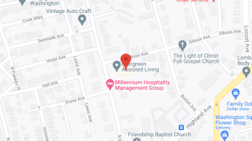 Evergreen of Washington in google map