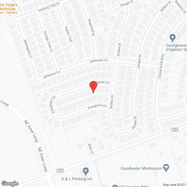 River Oaks Assisted Personal Care in google map