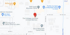 The Cottages of Mountain Home in google map