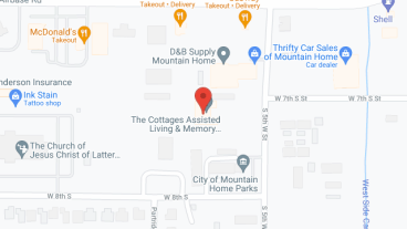 The Cottages of Mountain Home in google map