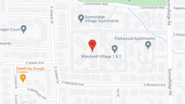Maryland Village in google map