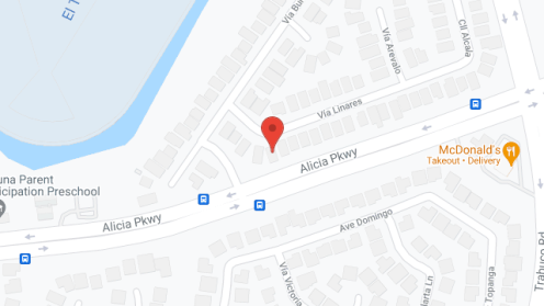 Map of the neighborhood around Saddleback FMS II