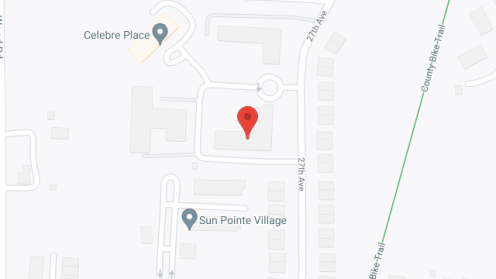 Map of the neighborhood around Glenwood Apartments