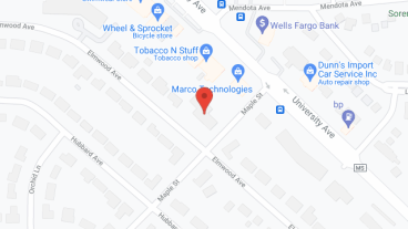 The Elmwood in google map