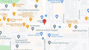 Village View of Bellevue in google map