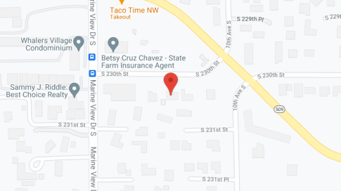 Map of the neighborhood around Helping Hands Manor AFH