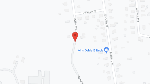Map of the neighborhood around Mary McClellan Guest Home