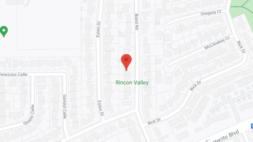 Map of the neighborhood around Mountainview Care Home