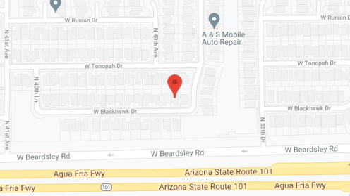Map of the neighborhood around Amy's Assisted Living